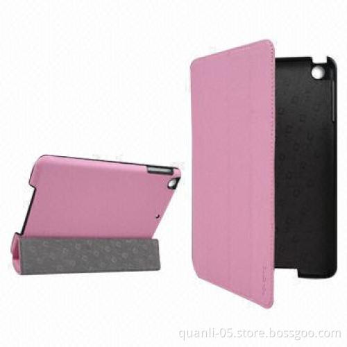 PU Leather Cases for iPad 3/4 Mini Smart Cover, Various Colors Available